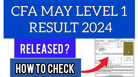 cfa level 1 results 2024.